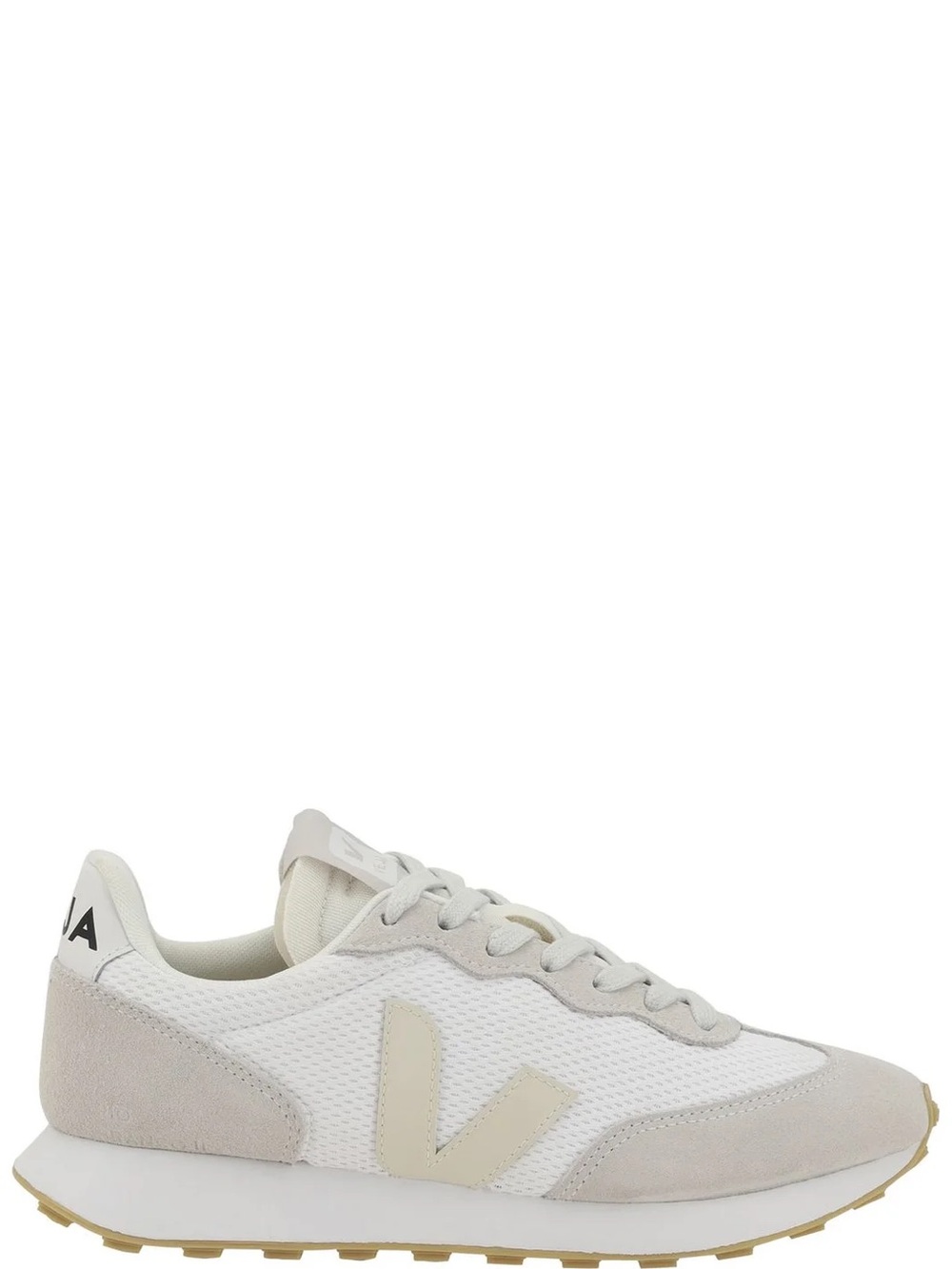 Veja White and Light Grey Runner